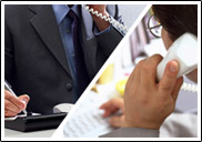 電話による打ち合わせ